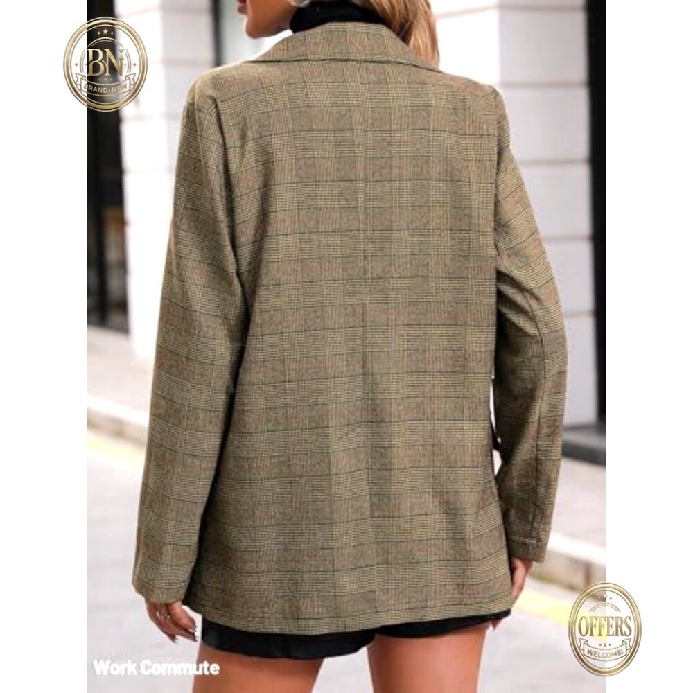 Polyester Blend Fully Lined Blazer With Pockets F… - image 5